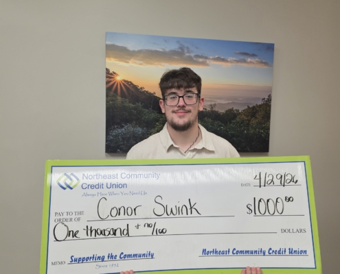 Scholarship Pic HVHS Conor Swink